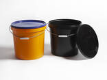 21 L round plastic bucket (container) with lid from manufacturer Prime Box (UA) - фото 3