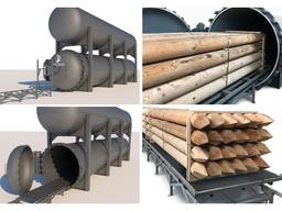 Автоклав для импрегнации древесины