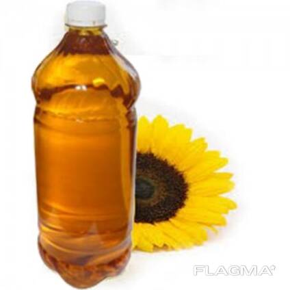 Crude sunflower oil