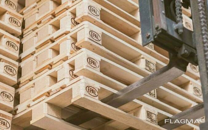 Quality Euro EPAL 4-Way 4-Way Aluminium and Plastic Wooden Pallets for Storage