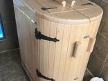 Mini saună, phito saună cu generator de abur, cabine de saună acasă - фото 2