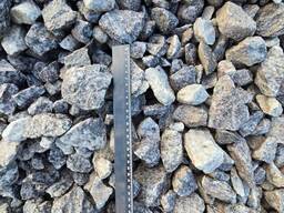 Piatră spartă din piatră naturală (granit) pentru balast feroviar Fracția 25–60 mm