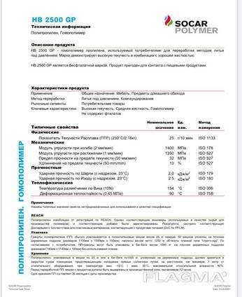 Polypropylene HB2500GP