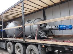 Reactor din oțel inoxidabil pentru rezervoare de 2 m3, 3,2 m3 și 5 m3.