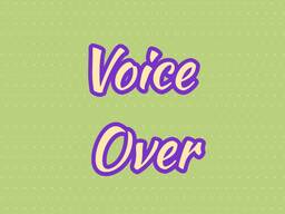 Voice acting, announcer, voice acting in Russian videos, texts, subtitles
