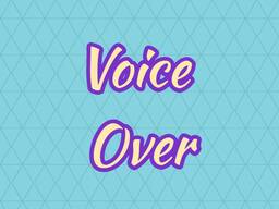 Voice acting, dubbing, announcer in Thai videos, subtitles, texts